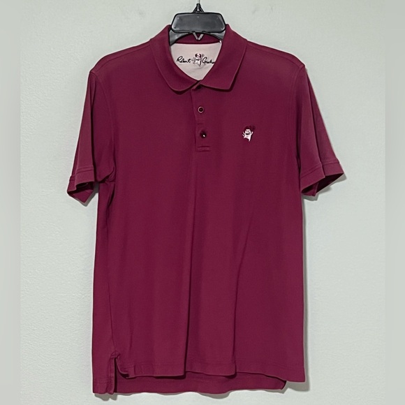 ROBERT GRAHAM Short Sleeve Devil Polo- M - Picture 1 of 6